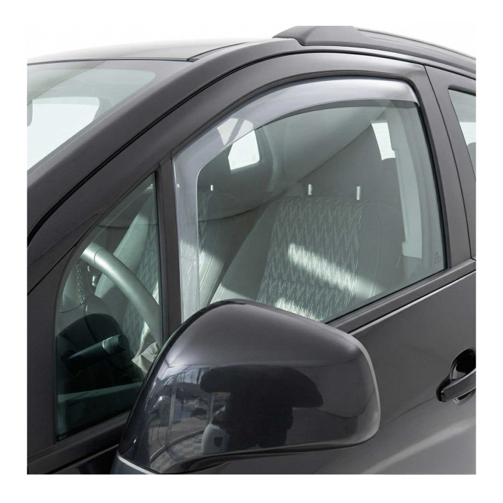 2013-2022 Buick Encore Window Visor Vent Rain Deflector 2-Piece Smoke