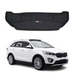 2016-2020 Kia Sorento Premium Cargo Liner Trunk Mat All-Weather Heavy Duty 7 Seats Unfolding 3rd Row