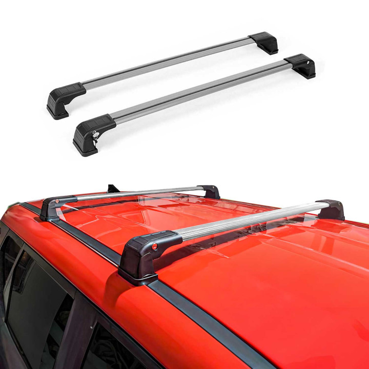 2014-2019 Kia Soul Roof Rack Cross Bars Silver