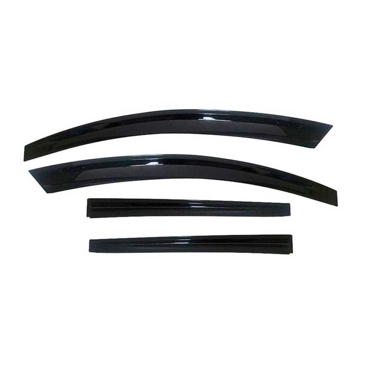 2010-2014 Kia Sorento Window Visor Vent Rain Deflector 4-Piece Smoke