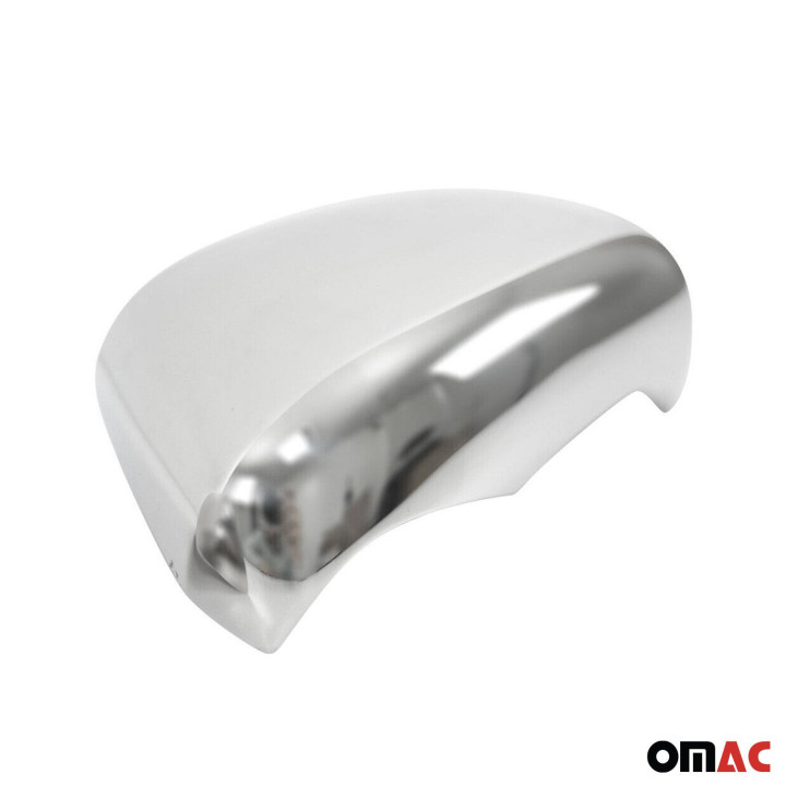2005-2021 Nissan Frontier Side Mirror Cover Caps Stainless Steel Silver 2-Piece
