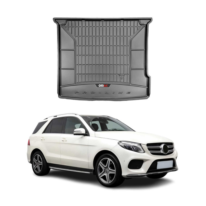 2016-2022 Mercedes GLC Class X253 Premium Cargo Liner Trunk Mat All-Weather Heavy Duty Black