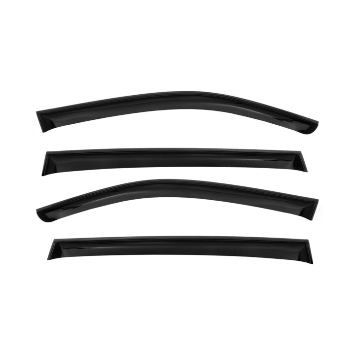 2016-2021 Hyundai Tucson Window Visor Vent Rain Deflector 4-Piece Smoke