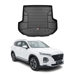 2019-2020 Hyundai Santa Fe Pre-FL 5-Seater Premium Cargo Liner Trunk Mat All-Weather Heavy Duty 5 Seats