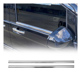 2016-2024 Mercedes Metris Window Molding Trim Streamer Stainless Steel 2-Piece