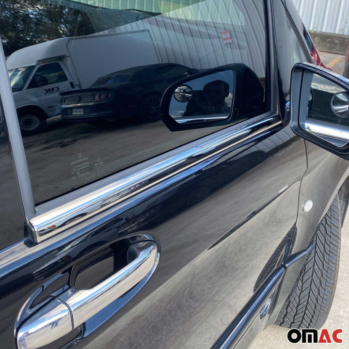 2016-2024 Mercedes Metris Window Molding Trim Streamer Stainless Steel 2-Piece