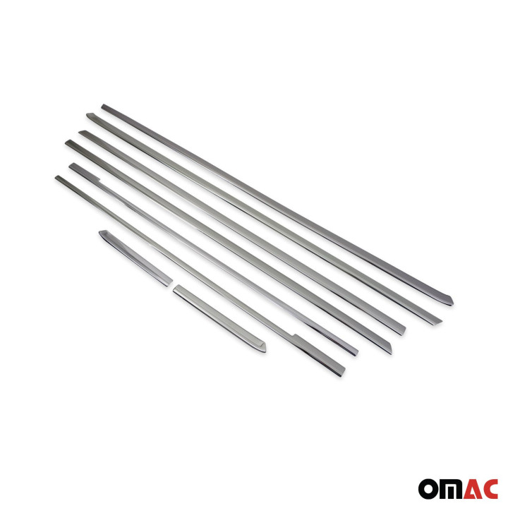 2016-2024 Mercedes Metris L3 Long Window Molding Trim Streamer Stainless Steel 8x