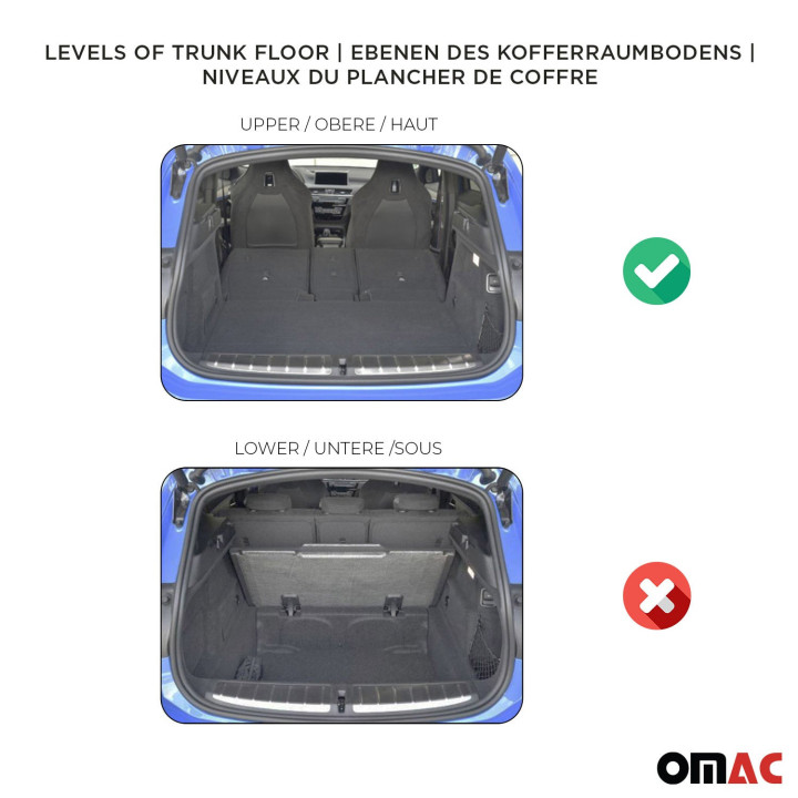 2014-2023 Mini Cooper S Premium Cargo Liner Trunk Mat All-Weather Heavy Duty