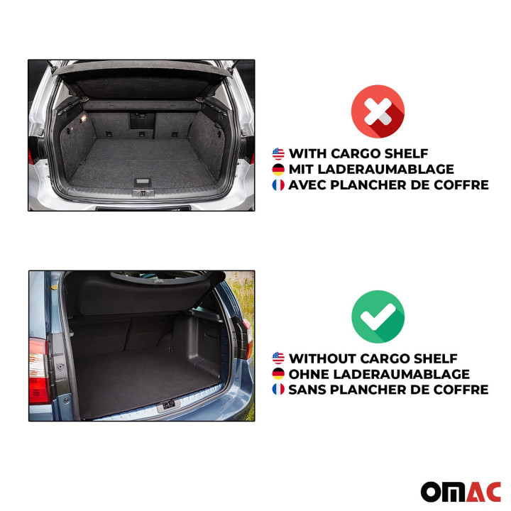 2018-2022 Toyota C-HR Premium Cargo Liner Trunk Mat All-Weather Heavy Duty