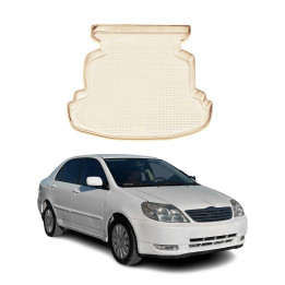 2003-2008 Toyota Corolla Sedan Cargo Liner Trunk Mat All-Weather Beige