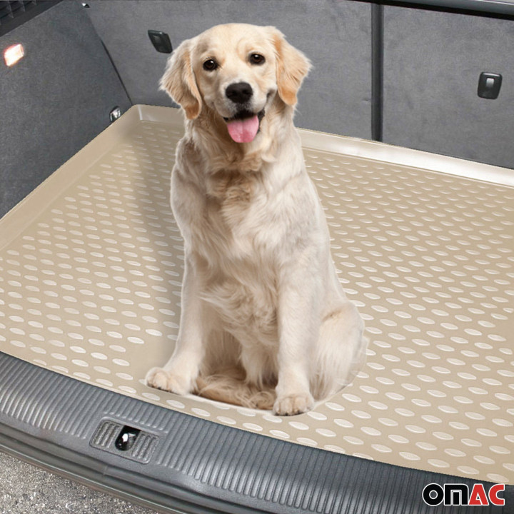 2003-2008 Toyota Corolla Sedan Cargo Liner Trunk Mat All-Weather Beige