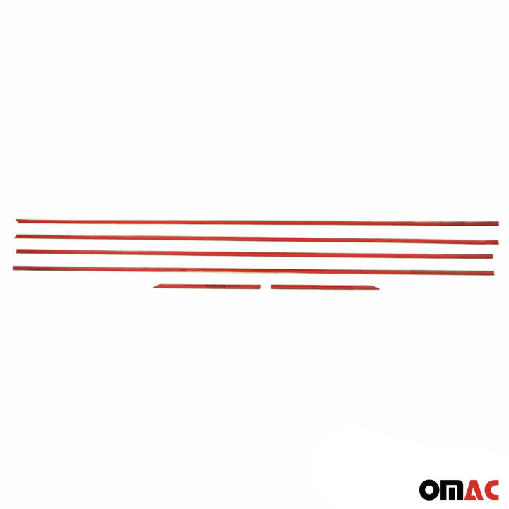 2010-2013 Lexus GX 460 Window Molding Trim Streamer Stainless Steel Silver 6-Piece