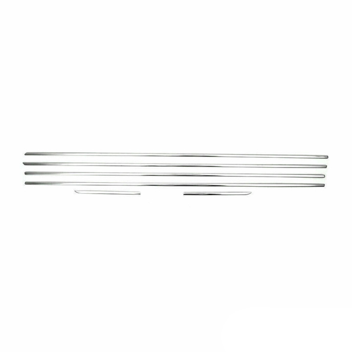 2010-2013 Lexus GX 460 Window Molding Trim Streamer Stainless Steel Silver 6-Piece