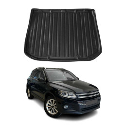 2009-2017 VW Tiguan Cargo Liner Trunk Mat All-Weather Black
