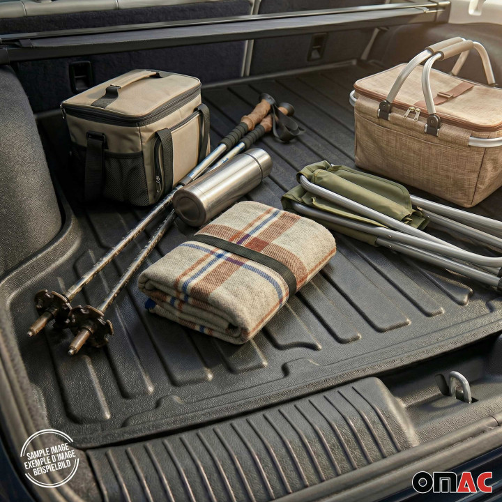 2009-2017 VW Tiguan Cargo Liner Trunk Mat All-Weather Black