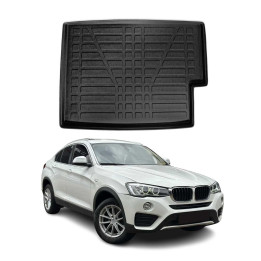2015-2018 BMW X4 F26 Cargo Liner Trunk Mat All-Weather Black
