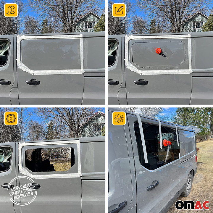 2010-2018 Mercedes Sprinter W906 Window Glass Rear Left Side L2
