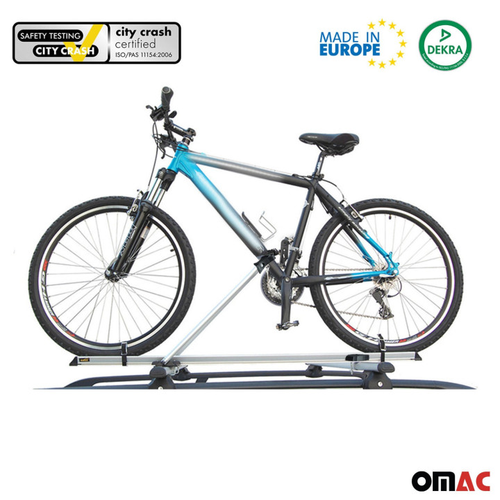 Pro Bike Carrier Roof Mount Aluminum Bicycle Rack Cycling Holder Car Truck SUV