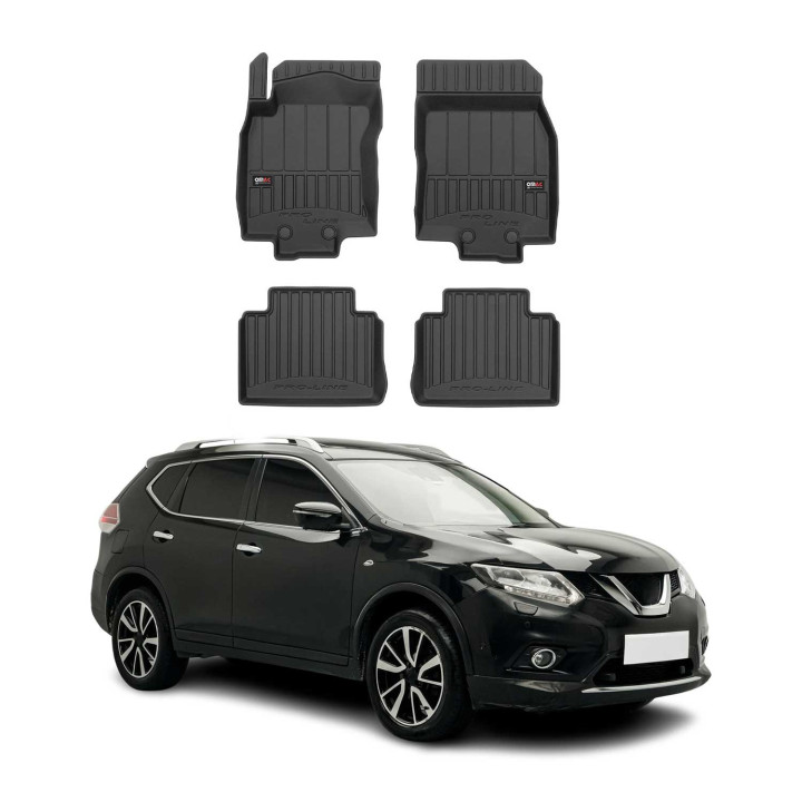 2014-2020 Nissan Rogue Premium Floor Mats Liners Full Set All-Weather Heavy Duty