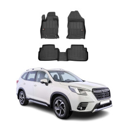 2019-2025 Subaru Forester V Premium Floor Mats Liners Full Set All-Weather Heavy Duty
