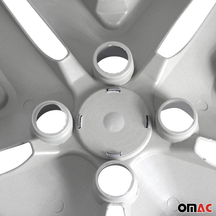 Colorado Hub Caps Wheel Cover 16" Silver Full Set 4-Piece.