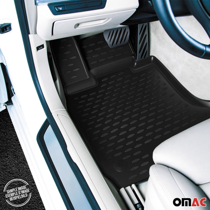 2017-2022 Ford F350 F450 F550 Crew Cab Floor Mats Liners Full Set All-Weather