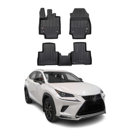 2022-2026 Lexus NX 200 NX 350 Premium Floor Mats Liners Full Set All-Weather Heavy Duty