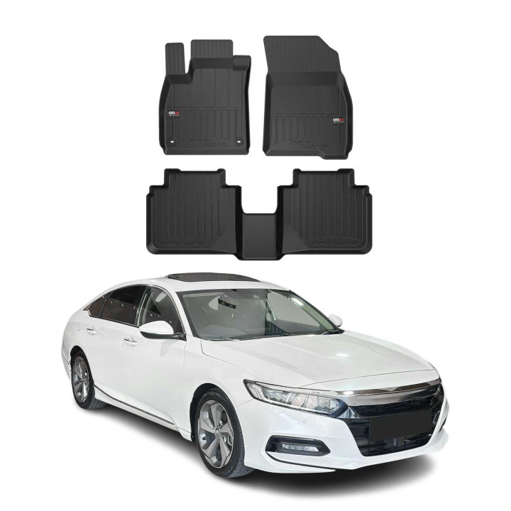 2023-2026 Honda Accord Premium Floor Mats Liners Full Set All-Weather Heavy Duty