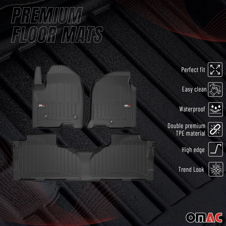 2021-2026 Chevrolet Tahoe Suburban Premium Floor Mats