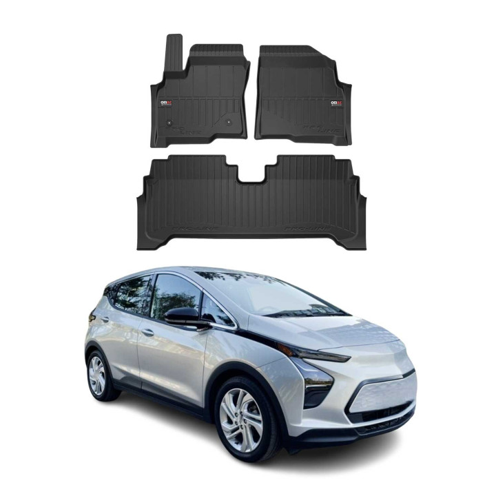2022-2023 Chevrolet Bolt EUV Premium Floor Mats Liners Full Set All-Weather Heavy Duty