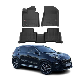 2017-2022 Kia Sportage Premium Floor Mats Liners Full Set All-Weather Heavy Duty