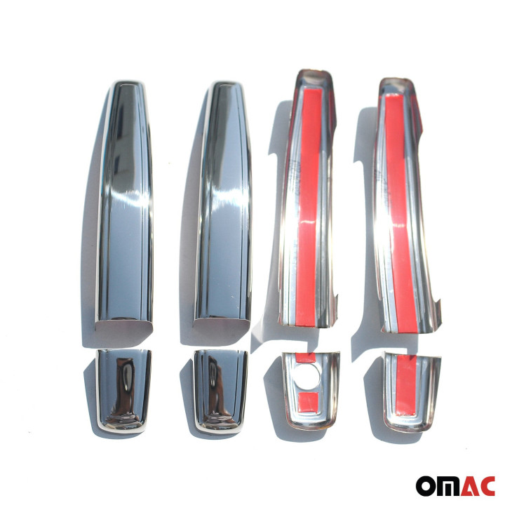 2012-2020 Door Handle Cover for Chevrolet Sonic Aveo Sedan Door Handle Cover Protector Stainless Steel Chrome 8-Piece