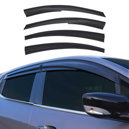 2011-2015 Chevrolet Cruze Window Visor Vent Rain Deflector 4-Piece Smoke