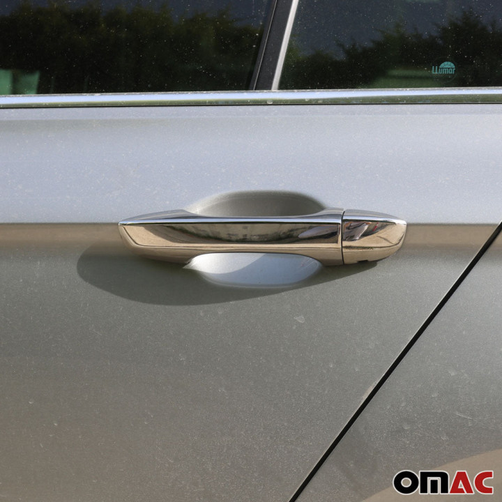 2015-2019 VW Passat B8 Car Door Handle Cover Protector Stainless Steel Chrome 8-Piece