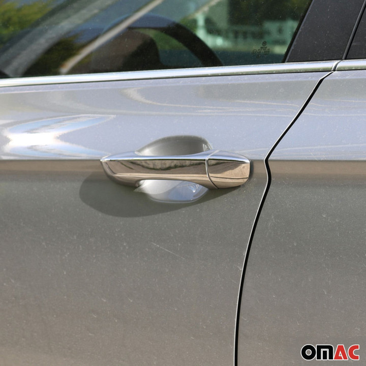 2015-2019 VW Passat B8 Car Door Handle Cover Protector Stainless Steel Chrome 8-Piece