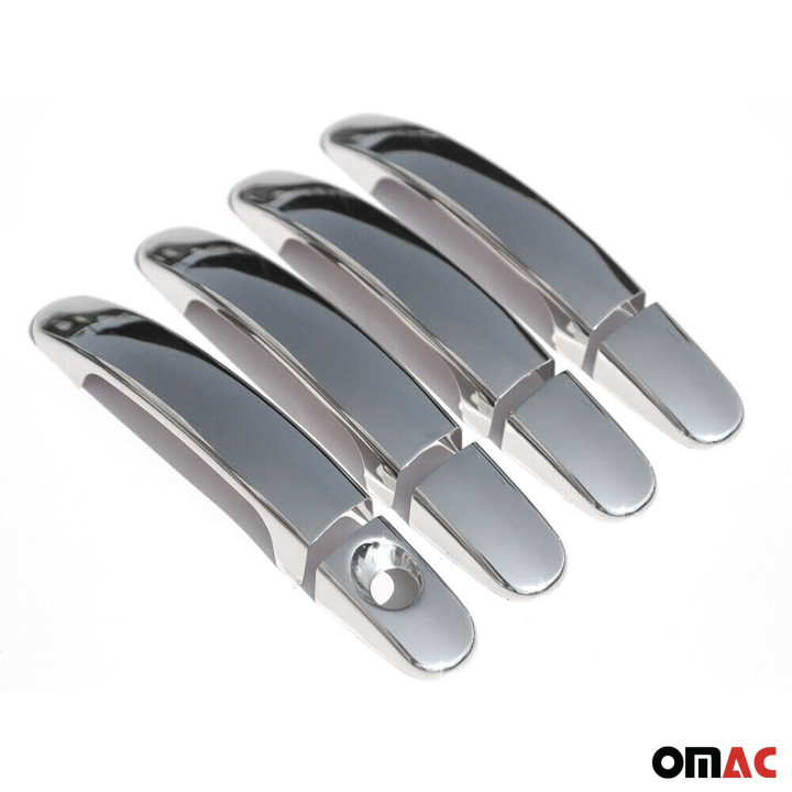 2013-2019 Ford Escape Car Door Handle Cover Protector Stainless Steel Chrome 8-Piece