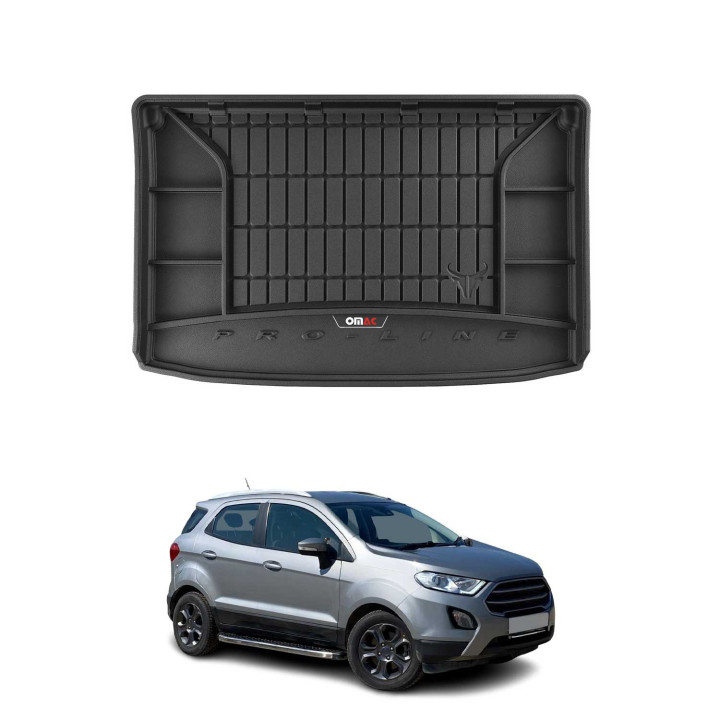 2018-2022 Ford EcoSport Premium Cargo Liner Trunk Mat All-Weather Heavy Duty Upper Trunk