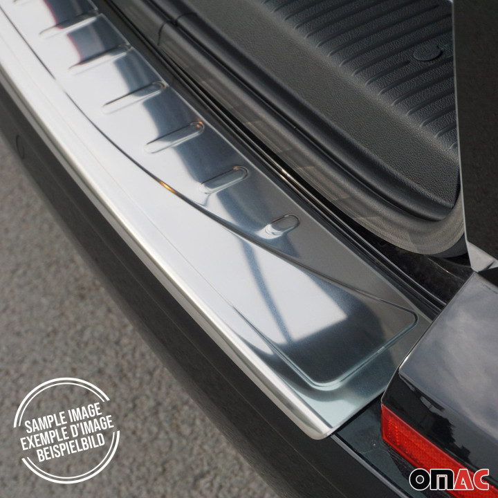 2013-2017 Ford C-Max Rear Bumper Guard Stainless Steel Glossy