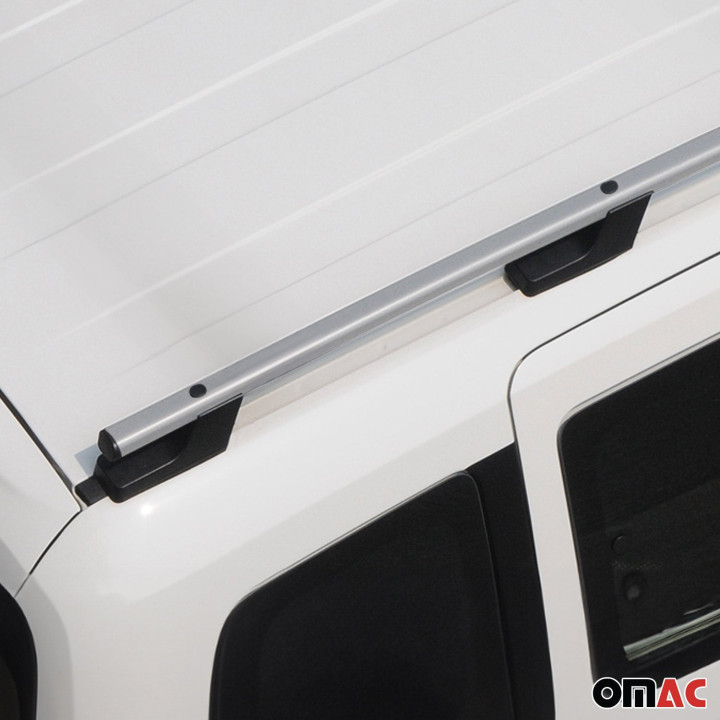 2015-2026 Ford Transit L1 SWB Roof Rack Rails Side Rails Silver