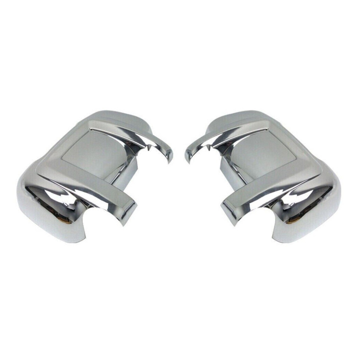 2014-2026 RAM ProMaster Side Mirror Cover Caps Chrome Silver 2-Piece