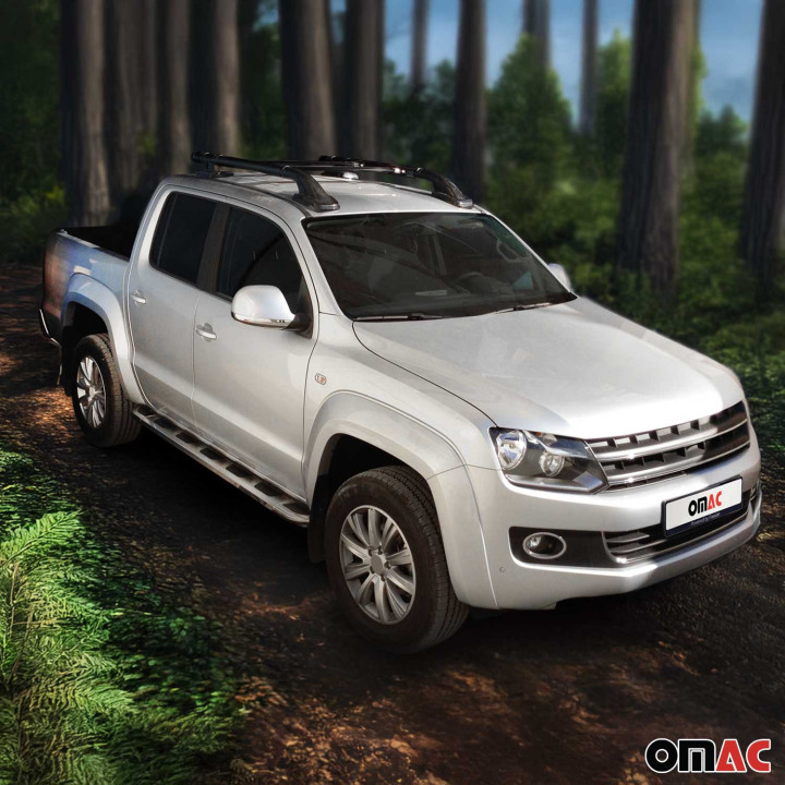 2019-2023 Ford Ranger Double Cab Roof Rack Rails Side Rails Black
