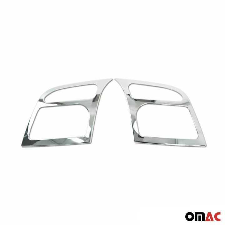2010-2013 Ford Transit Connect Fog Light Headlight Lamp Cover Chrome 2-Piece